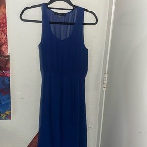 Sheer blue cover dress size M